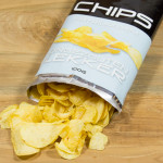Chips zonder zout