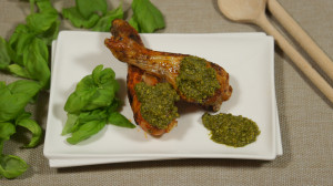 Drumsticks met pesto - NoSalt.nl